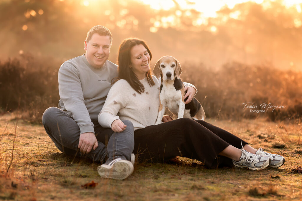 knuffelfoto met Nala